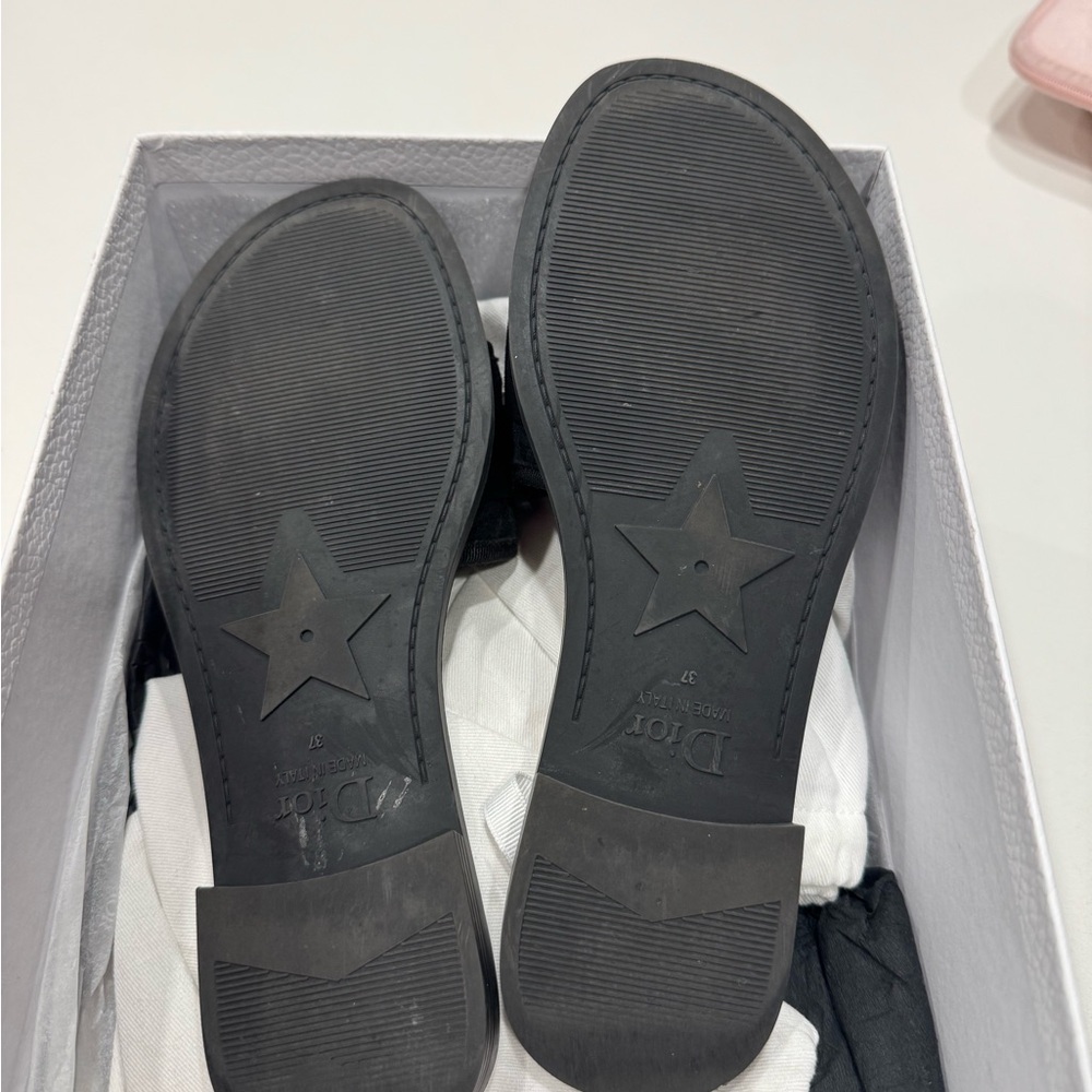 Christian Dior, Revolution Black Sandals - Picture 3 of 5